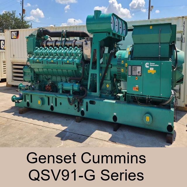 Cummins Genset QSV91-G3-GS/GC